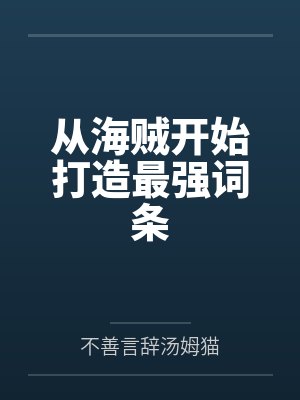 从海贼开始打造最强词条 从海贼开始打造最强词条